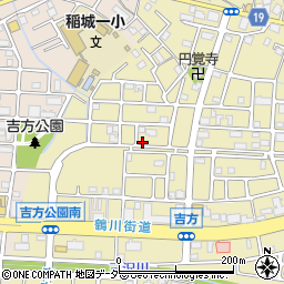 東京都稲城市矢野口1407-6周辺の地図