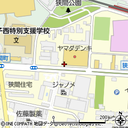 ヤマダ電機　テックランド八王子高尾店周辺の地図