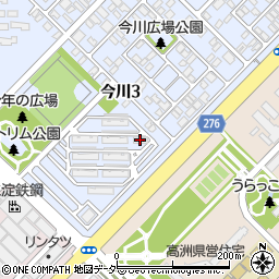 日本生命浦安今川荘２号棟周辺の地図