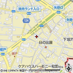 東京都稲城市矢野口1228周辺の地図