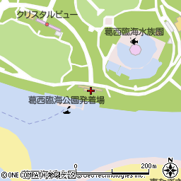 都立葛西臨海公園トイレ４周辺の地図