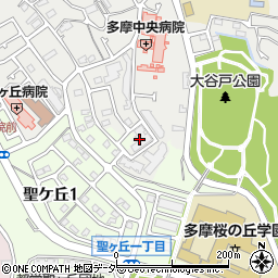 東京都多摩市連光寺2丁目63周辺の地図