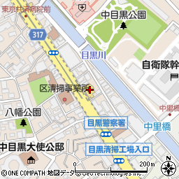 東京都目黒区中目黒2丁目8-21周辺の地図