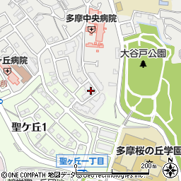東京都多摩市連光寺2丁目63-1周辺の地図