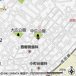 西都賀自治会館周辺の地図