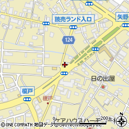 東京都稲城市矢野口1245-2周辺の地図