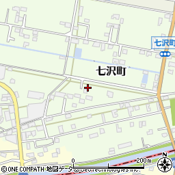 山梨県甲府市七沢町341周辺の地図