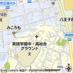 東京都八王子市狭間町1954周辺の地図