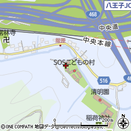 東京都八王子市裏高尾町991周辺の地図