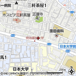 コーポ三軒茶屋周辺の地図