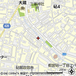 秋山荘周辺の地図