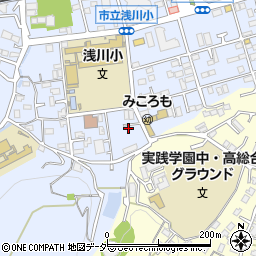 東京都八王子市初沢町1312-8周辺の地図