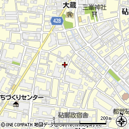 東京都世田谷区砧周辺の地図