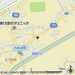 東京都八王子市小比企町1795周辺の地図