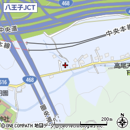 東京都八王子市裏高尾町901周辺の地図