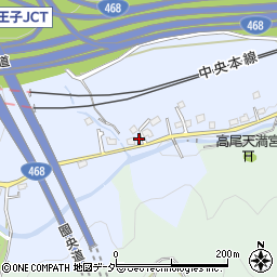 東京都八王子市裏高尾町800周辺の地図