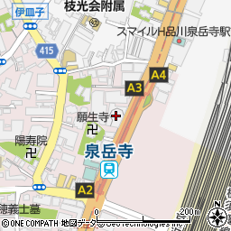 財団法人ヤマハ音楽振興会　東日本支部指導運営課グレード周辺の地図
