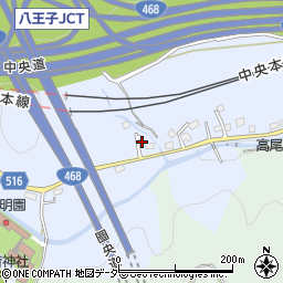 東京都八王子市裏高尾町900周辺の地図