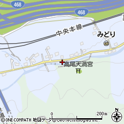 東京都八王子市裏高尾町745周辺の地図