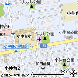 千葉市稲毛図書館周辺の地図