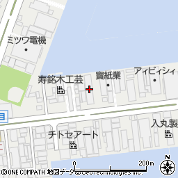 東京都江東区新木場2丁目4-3周辺の地図