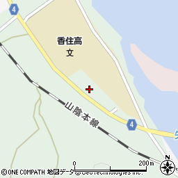 兵庫県美方郡香美町香住区矢田99周辺の地図