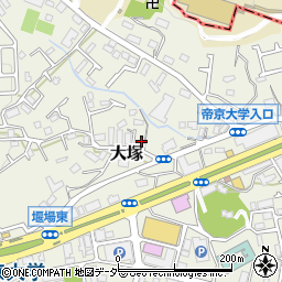 東京都八王子市大塚529周辺の地図