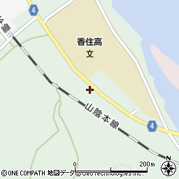 兵庫県美方郡香美町香住区矢田953周辺の地図