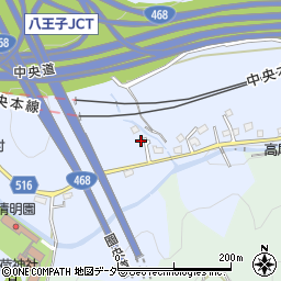 東京都八王子市裏高尾町899周辺の地図