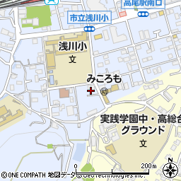 東京都八王子市初沢町1312-6周辺の地図