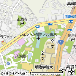 都ホテル東京メディカルクリニック周辺の地図