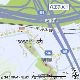 東京都八王子市裏高尾町1027周辺の地図