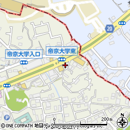 東京都八王子市大塚481周辺の地図