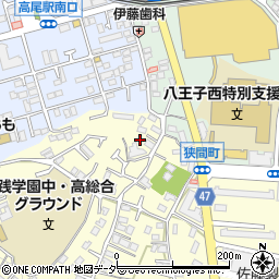 東京都八王子市狭間町1884周辺の地図