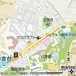 東京都港区白金2丁目7-27周辺の地図