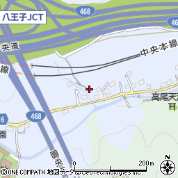 東京都八王子市裏高尾町806周辺の地図