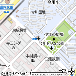 浦安市消防署今川出張所周辺の地図