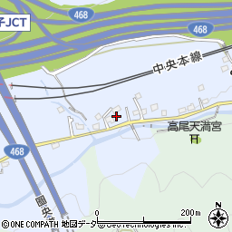 東京都八王子市裏高尾町781周辺の地図