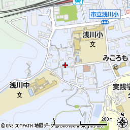 東京都八王子市初沢町1338-2周辺の地図