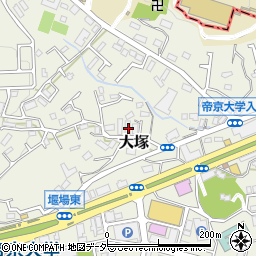 東京都八王子市大塚542周辺の地図