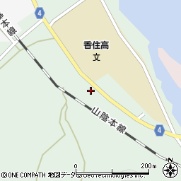 兵庫県美方郡香美町香住区矢田952周辺の地図