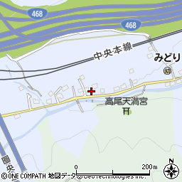 東京都八王子市裏高尾町744周辺の地図