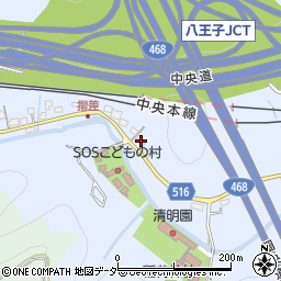 東京都八王子市裏高尾町1029周辺の地図