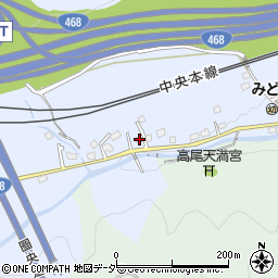 東京都八王子市裏高尾町791周辺の地図