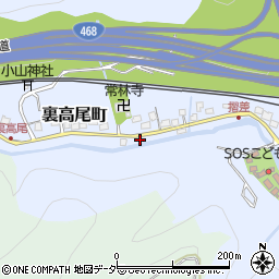 東京都八王子市裏高尾町1114周辺の地図