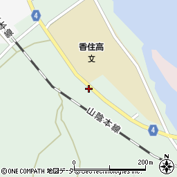 兵庫県美方郡香美町香住区矢田951周辺の地図
