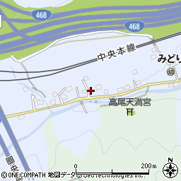 東京都八王子市裏高尾町746周辺の地図