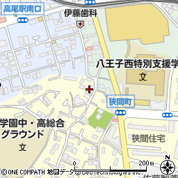 東京都八王子市狭間町1885周辺の地図