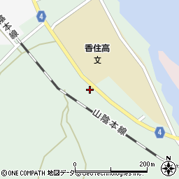 兵庫県美方郡香美町香住区矢田950周辺の地図