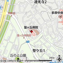東京都多摩市連光寺2丁目69-6周辺の地図